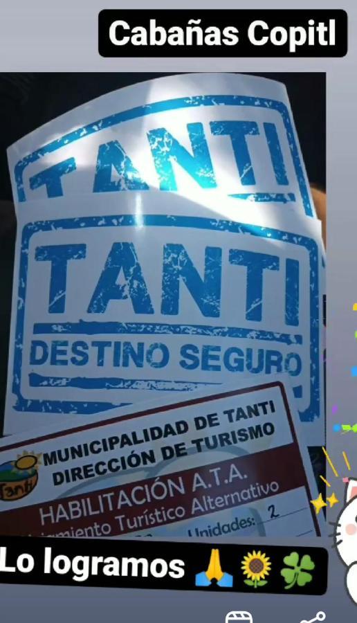 Cabanas Copitl Tanti Bagian luar foto
